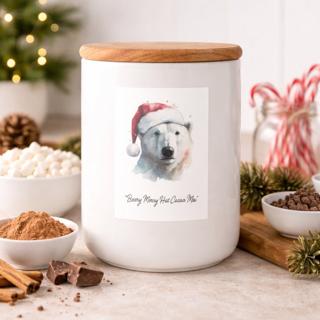 Jingle Bear Joy, custom Food Label (Creator Uploaded)