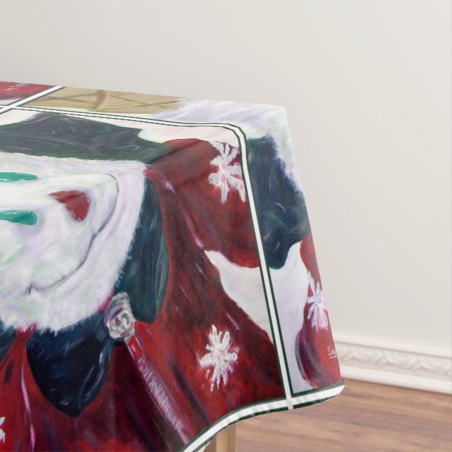 Jingle Bear Tablecloth (In Situ)