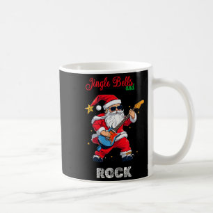 Jingle Bell And Rock Christmas Santa Rolling Playi Coffee Mug