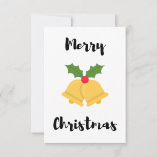 Jingle bell Christmas card
