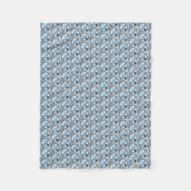 jingle bell fleece blanket (Front)