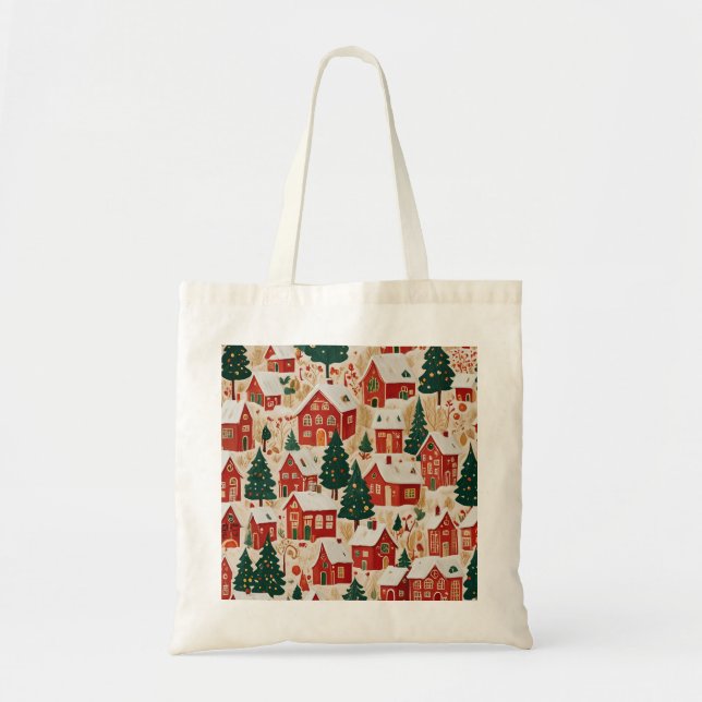 Jingle Bell Jubilee Tote Bag (Front)