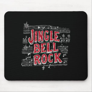 Jingle Bell Rock Christmas Music Band Xmas Party P Mouse Mat