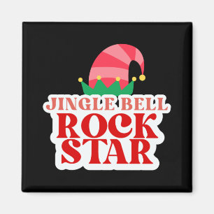 Jingle Bell Rock Star Christmas Toddler Baby T Shi Magnet