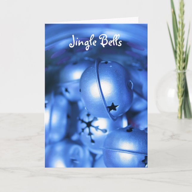 Jingle Bells Christmas Greeting Card (Front)
