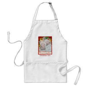 Jingle Bells Christmas Wishes Add-A-Photo Frame Standard Apron