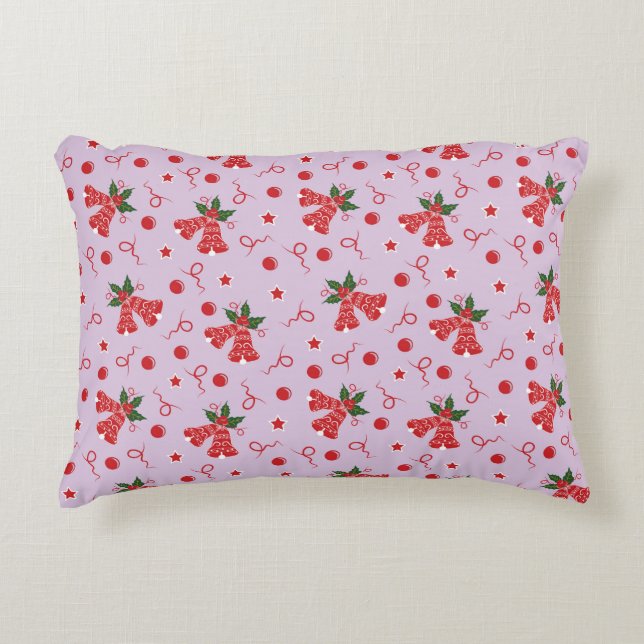 Jingle Bells  Decorative Cushion (Front)