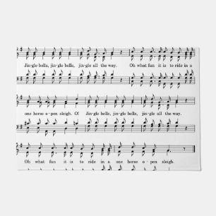 Jingle Bells Door Mat