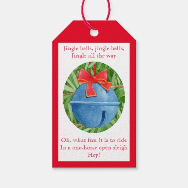 JINGLE BELLS Gift Tags II (Front)