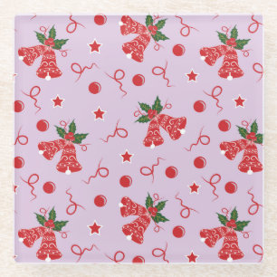 Jingle Bells  Glass Coaster