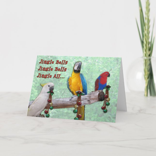 Jingle Bells Holiday Card (Front)