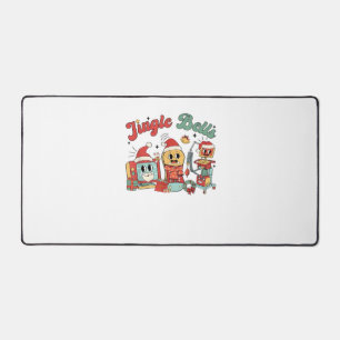 Jingle Bells Nurse, Christmas Nurse, Funny Christm Desk Mat