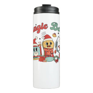 Jingle Bells Nurse, Christmas Nurse, Funny Christm Thermal Tumbler