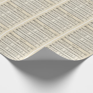 Jingle Bells Sheet Music Wrapping Paper