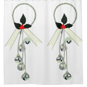Jingle Bells Shower Curtain