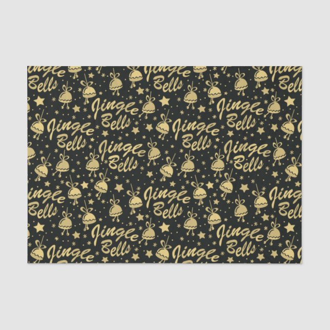 Jingle bells tissue paper (Front)