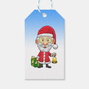 Jingle Bells with Santa Gift Tags