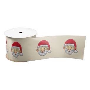 Jingle Bells with Santa Satin Ribbon