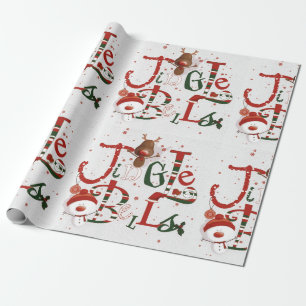 jingle bells wrapping paper