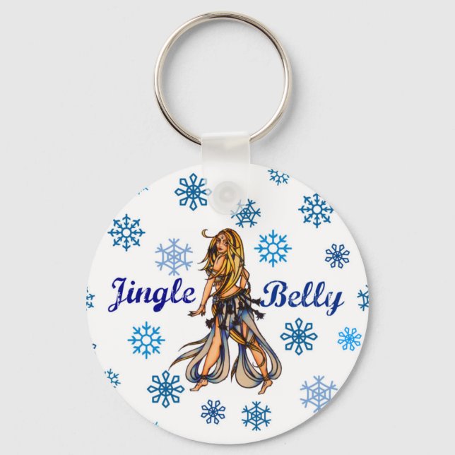 Jingle Belly Key Chain (Front)
