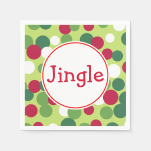 Jingle Christmas Napkins