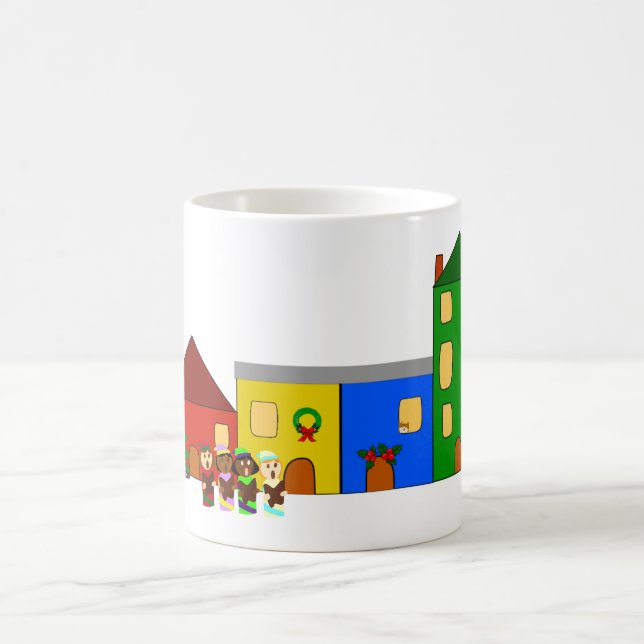 Jingle Claws Train Town Wraparound Mug #1 (Center)