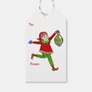 Jingle Elves (Skippy) Gift Tags