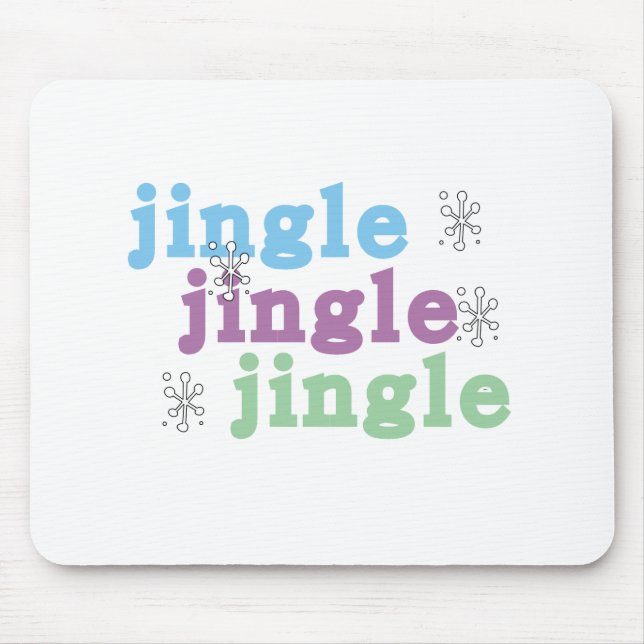 Jingle Jingle Jingle Mouse Mat (Front)