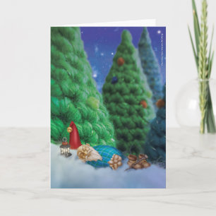 Jingle Jingle Little Gnome Zzz Greeting Card
