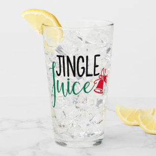 Jingle Juice   Funny Christmas Drinking Humour Glass