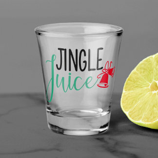 Jingle Juice | Funny Christmas Drinking Humour Shot Glass