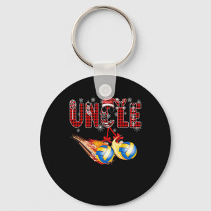 Jingle My Xmas Volleyball Uncle Best Volleyball Un Key Ring