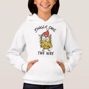 Jingle Owl the way Funny Santa Owl