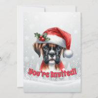 Jingle Paws and Boxer Dog Joy Holiday Party