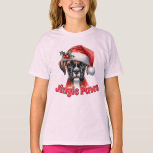 Jingle Paws Boxer Dog T-Shirt