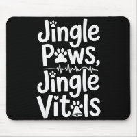 Jingle Paws Jingle Vitals Funny Vet Nurse Xmas 