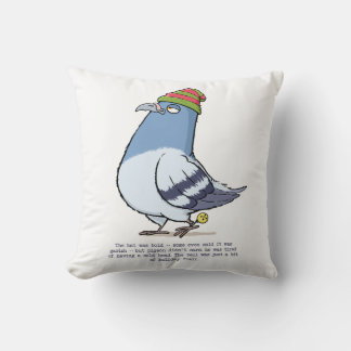 Jingle Pigeon Pillow