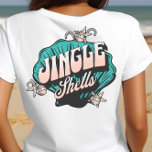Jingle Shells - Christmas Vintage Beach T-Shirt<br><div class="desc">Celebrate the festive season with a coastal twist in our "Jingle Shells" Christmas Beach T-shirt. Crafted with a soft, breatheable fabric, this unique tee captures the spirit of a seaside holiday with a playful design. Featuring whimsical shells and star fish adorned with Christmas bobbles and candy canes, it's a delightful...</div>