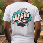 Jingle Shells - Christmas Vintage Beach T-Shirt<br><div class="desc">Celebrate the festive season with a coastal twist in our "Jingle Shells" Christmas Beach T-shirt. Crafted with a soft, breatheable fabric, this unique tee captures the spirit of a seaside holiday with a playful design. Featuring whimsical shells and star fish adorned with Christmas bobbles and candy canes, it's a delightful...</div>