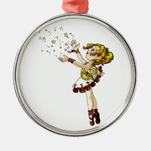 Jingle Star Metal Tree Decoration