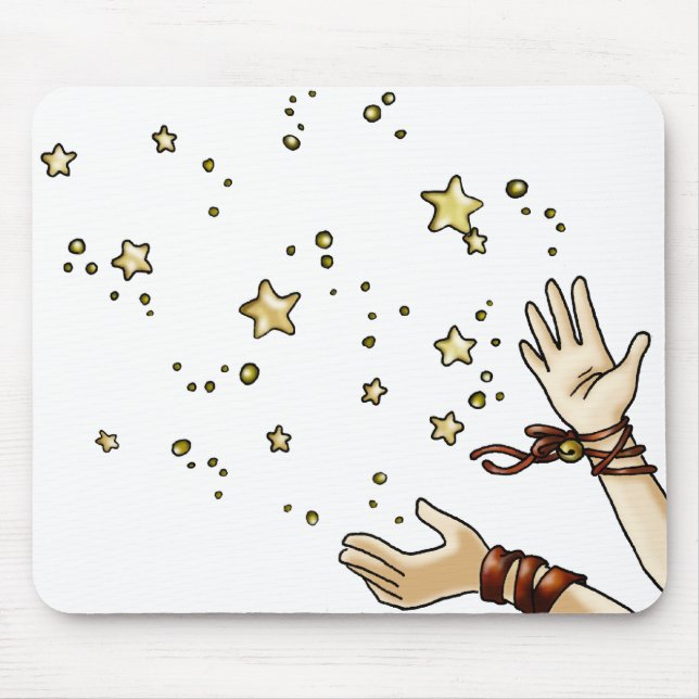 Jingle Star Mouse Mat (Front)