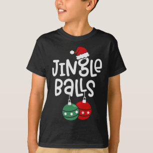 Jingle Tinsel Funny Matching Couple Chestnuts T-Shirt