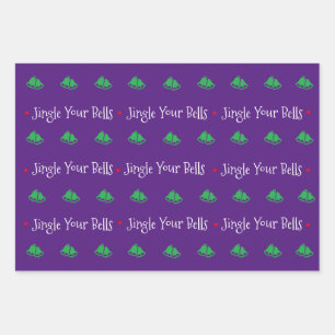 Jingle Your Bells Wrapping Paper Sheets