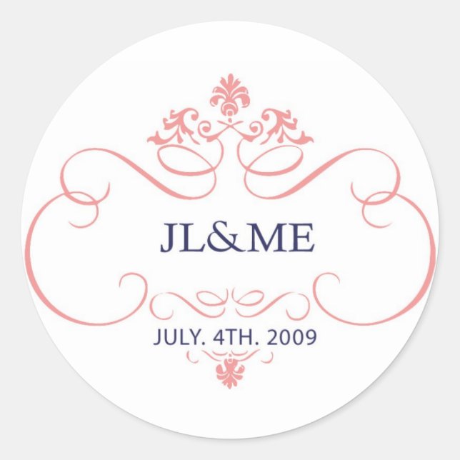 Jinnie and Mags Logo Sticker (Front)