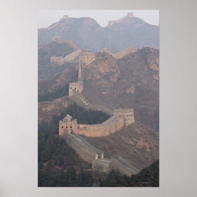 Jinshanling section, Great Wall of China Poster (Front)