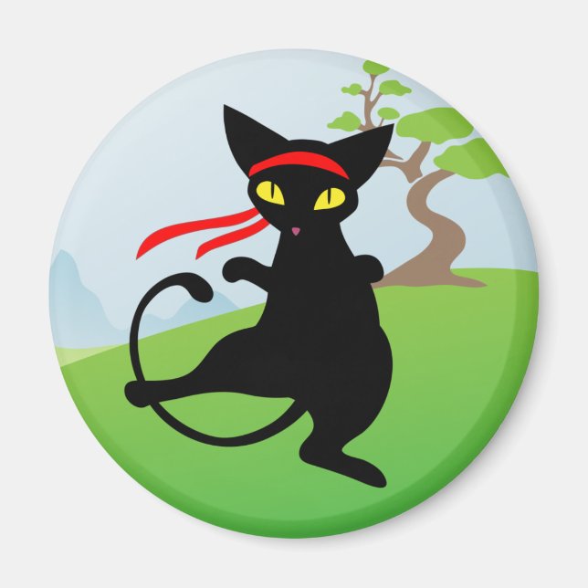 Jinx the Cat: Miao-Fu Magnet (Front)