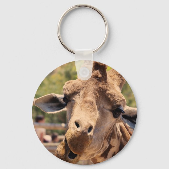 Jirafa divertida key ring (Front)