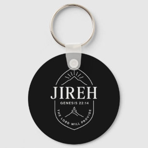 Jireh - The Lord Will Provide Genesis 22_14 Christ Key Ring