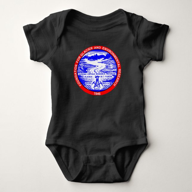 JIRP Logo baby bodysuit (Front)