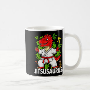 Jitsusaurus Funny Jiu Jitsu Trex MMA Brazilian Coffee Mug
